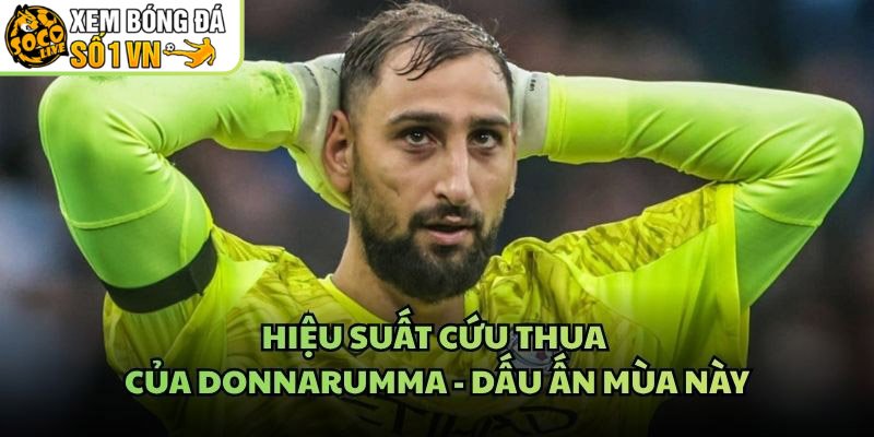 Hiệu Suất Cứu Thua Của Donnarumma – Dấu Ấn Mùa Này