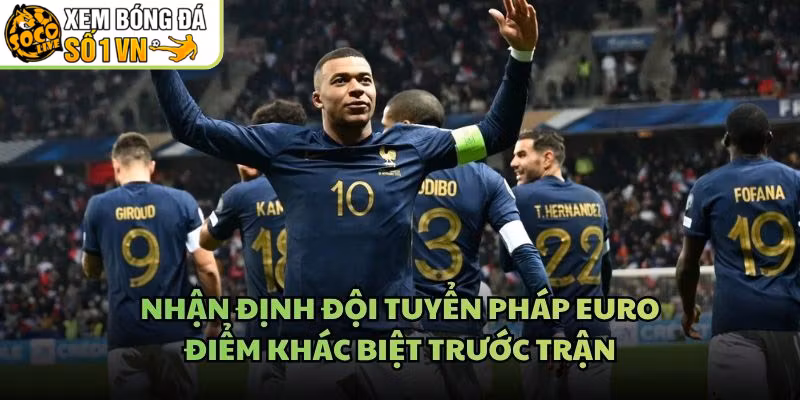 Nhận Định Đội Tuyển Pháp Euro - Điểm Khác Biệt Trước Trận